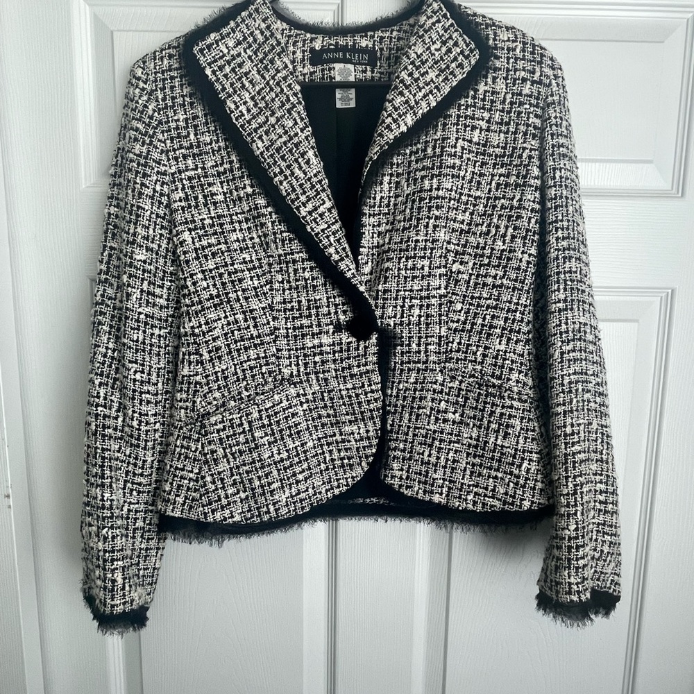 Anne Klein Tweed Blazer
